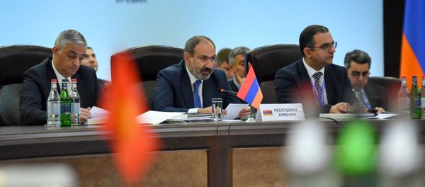 Расширенное заседание Евразийского межправительственного совета (30 апреля 2019). Еревaн Расширенное заседание Евразийского межправительственного совета (30 апреля 2019). Еревaн - Sputnik Армения