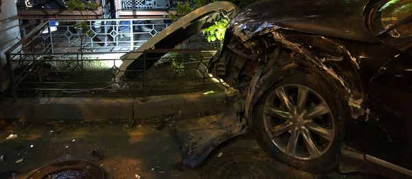 Дорожно-транспортное происшествие на перекрестке улиц Амиряна и Закяна (3 мая 2019). Еревaн - Sputnik Արմենիա