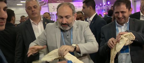 ՀՀ վարչապետ Նիկոլ Փաշինյանը տնական գինի ու լավաշ է համտեսում Արարատի մարզում - Sputnik Արմենիա