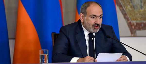 Пресс-конференция премьер-министра Никола Пашиняна по итогам первого года пребывания на посту (8 мая 2019). Еревaн - Sputnik Արմենիա