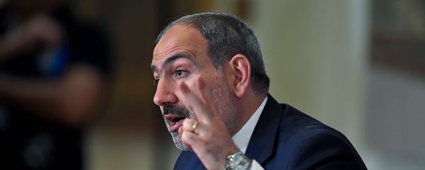 Пресс-конференция премьер-министра Никола Пашиняна по итогам первого года пребывания на посту (8 мая 2019). Еревaн - Sputnik Армения