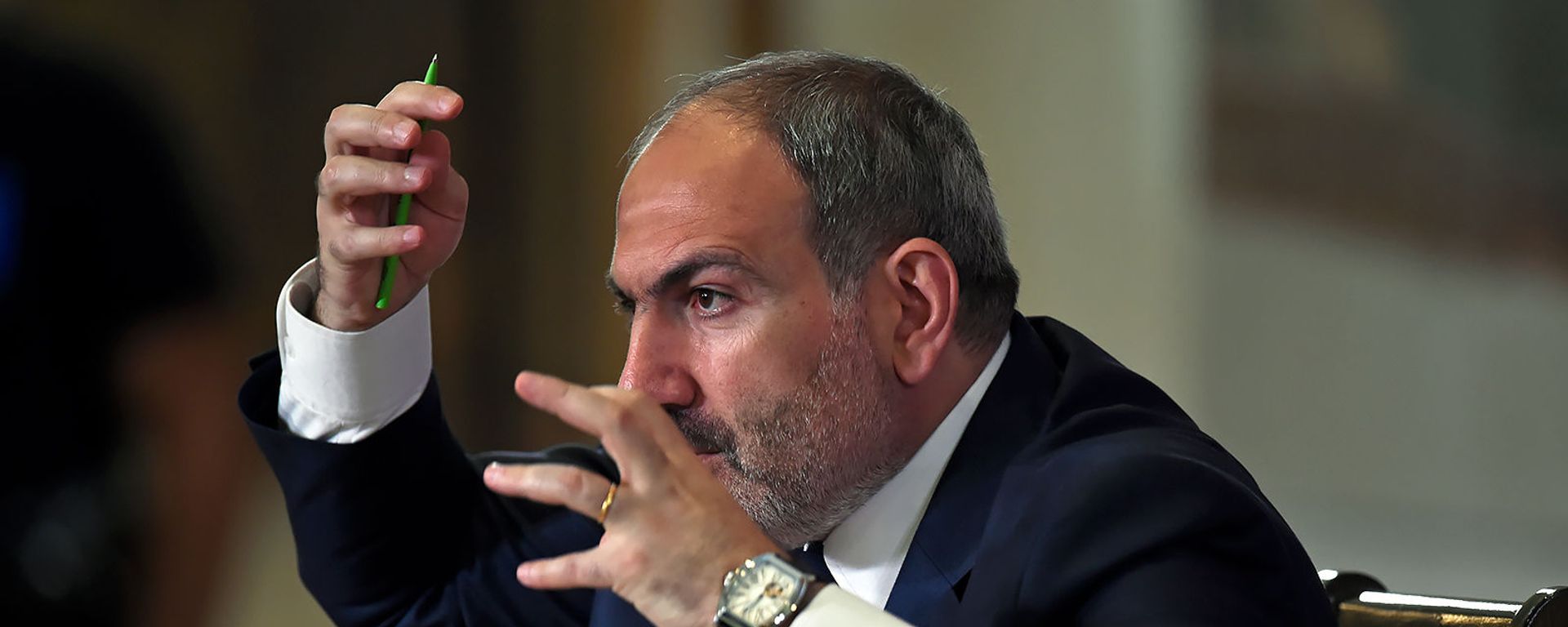 Пресс-конференция премьер-министра Никола Пашиняна по итогам первого года пребывания на посту (8 мая 2019). Еревaн - Sputnik Արմենիա, 1920, 18.01.2020