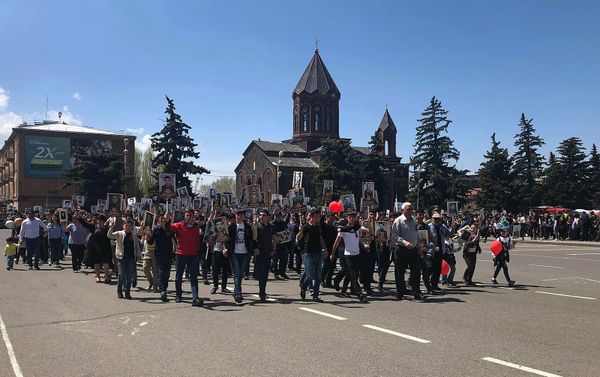 Парад Победы в Гюмри - Sputnik Армения