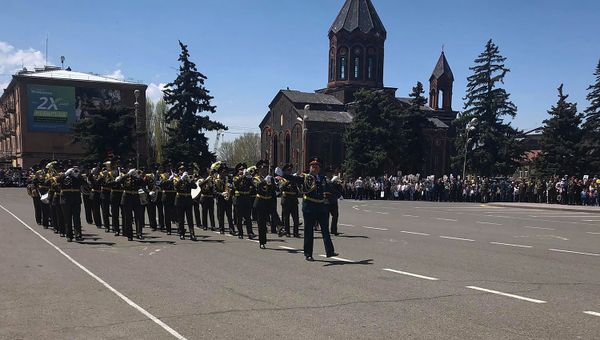 Парад Победы в Гюмри - Sputnik Армения