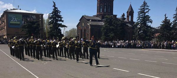 Парад Победы в Гюмри - Sputnik Արմենիա