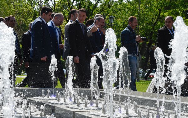Երևանի 2800-ամյակին նվիրված այգու բացումը - Sputnik Արմենիա