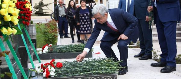 Третий Президент Республики Армения Серж Саргсян Третий Президент Республики Армения Серж Саргсян - Sputnik Արմենիա