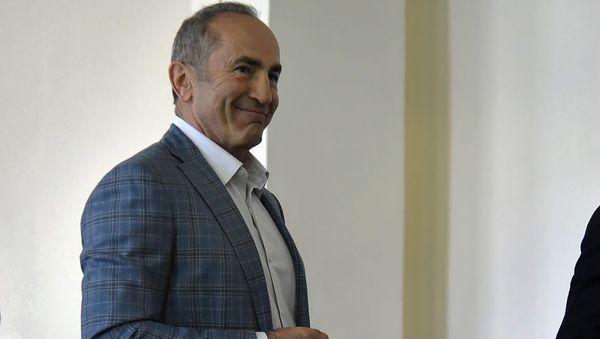 Роберт Кочарян на заседании суда по делу 1 марта (13 мая 2019). Еревaн - Sputnik Արմենիա