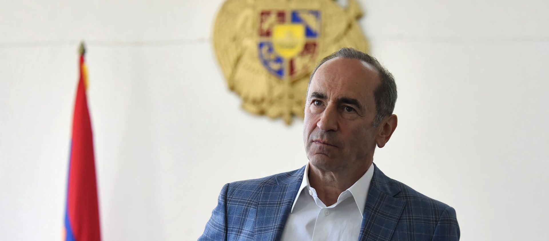 Роберт Кочарян перед началом судебного заседания по делу 1 марта (16 мая 2019). Еревaн Роберт Кочарян перед началом судебного заседания по делу 1 марта (16 мая 2019). Еревaн - Sputnik Армения, 1920, 28.01.2021