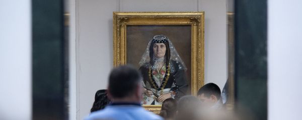 Посетители в Национальной картинной галерее Армении в рамках акции Ночь в музее - Sputnik Արմենիա