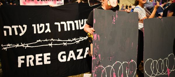 Акция протеста в Тель-Авиве Акция протеста в Тель-Авиве - Sputnik Армения