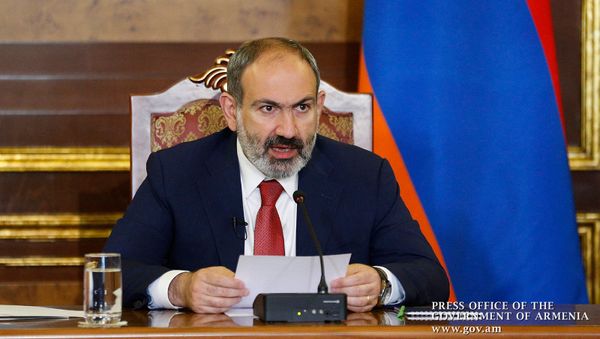 Премьер-министр Никол Пашинян на заседании по призыву к реформам в судебной системе Армении (20 мая 2019). Еревaн - Sputnik Արմենիա