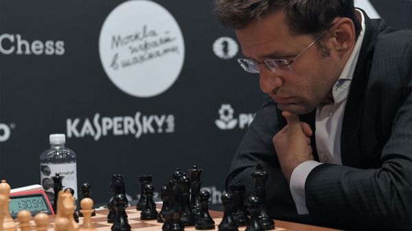 Гроссмейстер Левон Аронян на этапе Гран-при Мoсквы по шахматам (17 мая 2019). Москвa - Sputnik Армения