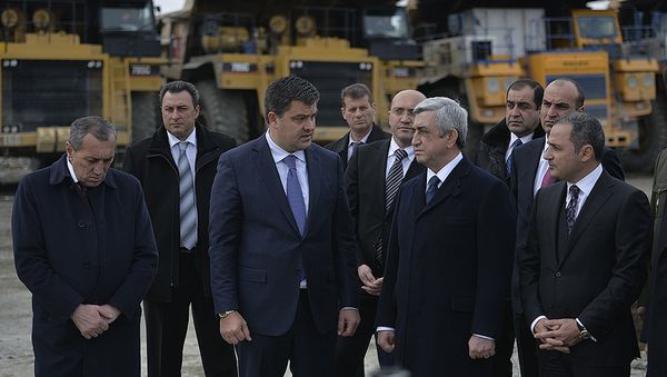 Визит президента РА Сержа Саргсяна в Сюник - Sputnik Արմենիա
