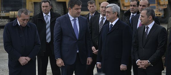 Визит президента РА Сержа Саргсяна в Сюник - Sputnik Արմենիա