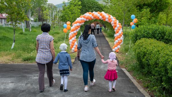 Открытие нового детского сада благотворительного фонда SOS - Детские деревни (21 мая 2019). Котайк - Sputnik Արմենիա