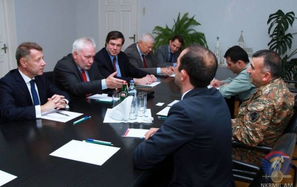 Բակո Սահակյանն ու Կարեն Աբրահամյանն ընդունել են ԵԱՀԿ Մինսկի խմբի համանախագահներին - Sputnik Արմենիա