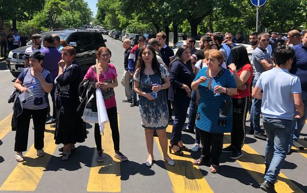 Բողոքի ցույց Երևանում - Sputnik Արմենիա