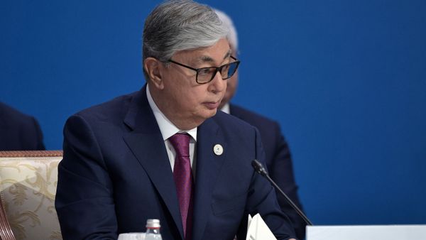 Президент Казахстана Касым-Жомарт Токаев на заседании Высшего Евразийского экономического совета и глав приглашенных государств (29 мая 2019). Нур-Султан - Sputnik Армения