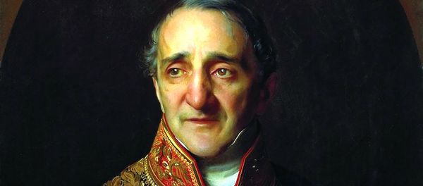 Портрет Христофора Екимовича Лазарева (Сергей Зарянко, 1851 год) - Sputnik Армения