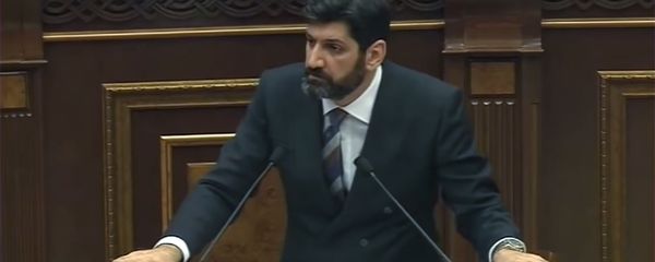 Речь адвоката Ваге Григоряна в Парламенте (23 октября 2018). Еревaн - Sputnik Армения
