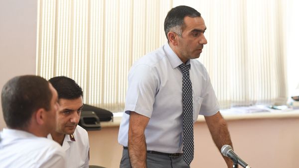  Ваге Долмазян на судебном заседании по делу генерала Манвела Григоряна и его супруги Назик Амирян (4 июня 2019). Еревaн - Sputnik Армения
