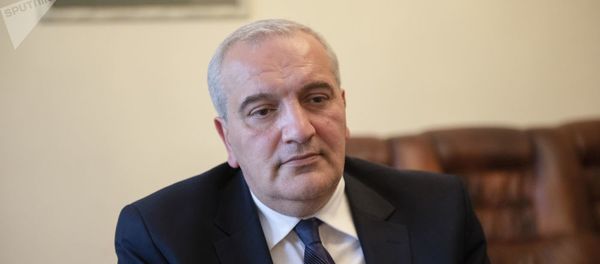 Чрезвычайный и Полномочный посол Армении в Грузии Рубен Садоян Чрезвычайный и Полномочный посол Армении в Грузии Рубен Садоян - Sputnik Армения