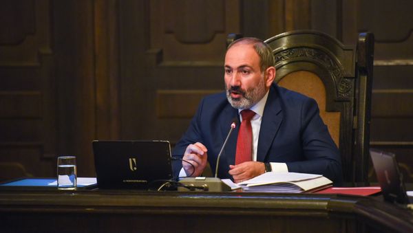 Премьер-министр Никол Пашинян на заседании правительства Армении (6 июня 2019). Еревaн - Sputnik Армения