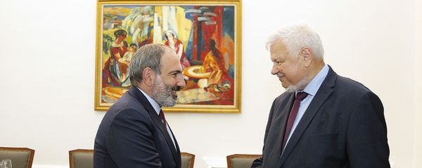 Премьер-министр Никол Пашинян принял Анджея Каспршика - Sputnik Արմենիա