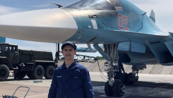 Инженер СУ-34 Роман Байрамян  - Sputnik Армения