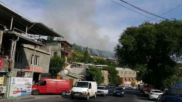 Пожар в квартале Сари Таг - Sputnik Արմենիա
