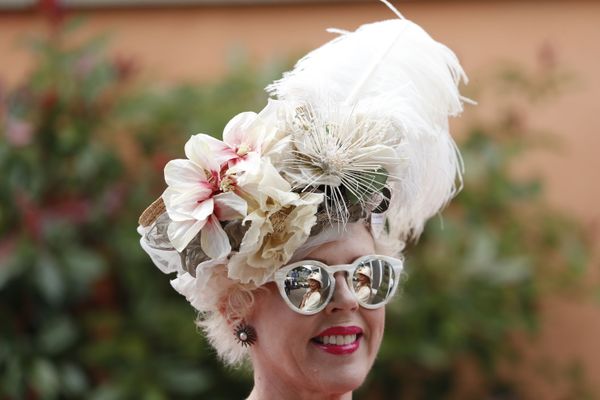 Посетительница королевских скачек Royal Ascot - Sputnik Армения