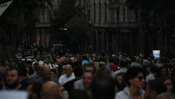 Акция протеста в столице Грузии (20 июня 2019). Тбилиси - Sputnik Армения