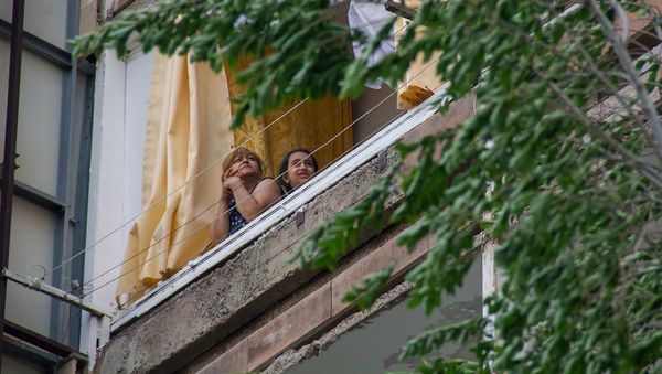 Жители норкского общежития - Sputnik Армения
