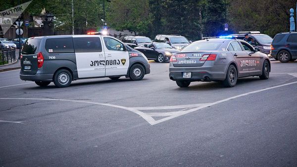 Полицейские автомобили в Тбилиси - Sputnik Армения
