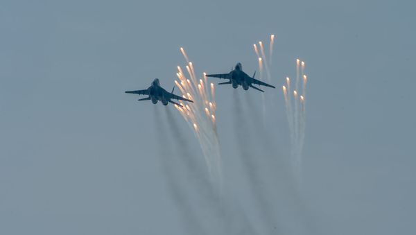 Авиашоу на военном аэродроме Эребуни - Sputnik Армения