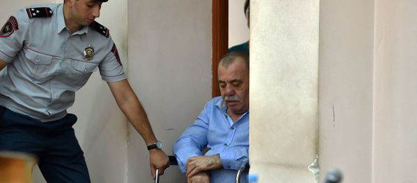 Манвел Григорян на судебном заседании по своему делу (25 июня 2019). Еревaн - Sputnik Армения