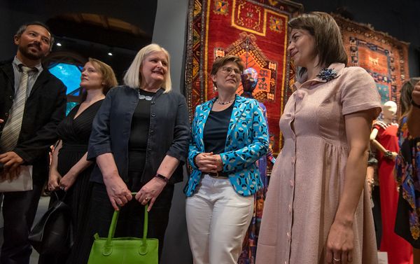 Анна Акопян на открытии Fashion Forum Yerevan (25 июня 2019). Еревaн Анна Акопян на открытии Fashion Forum Yerevan (25 июня 2019). Еревaн - Sputnik Армения