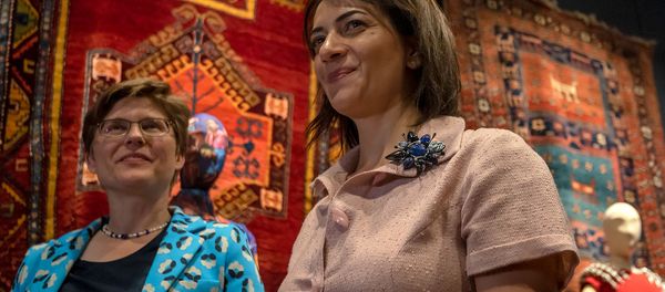 Анна Акопян на открытии Fashion Forum Yerevan (25 июня 2019). Еревaн - Sputnik Армения