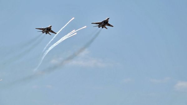 Авиашоу и выставка военной техники в аэропорту Эребуни (28 июня 2019). Еревaн - Sputnik Армения