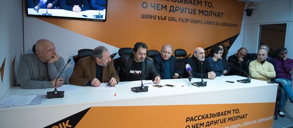 Пресс-конференция на тему Сохраним наши культурно-исторические памятники - Sputnik Армения