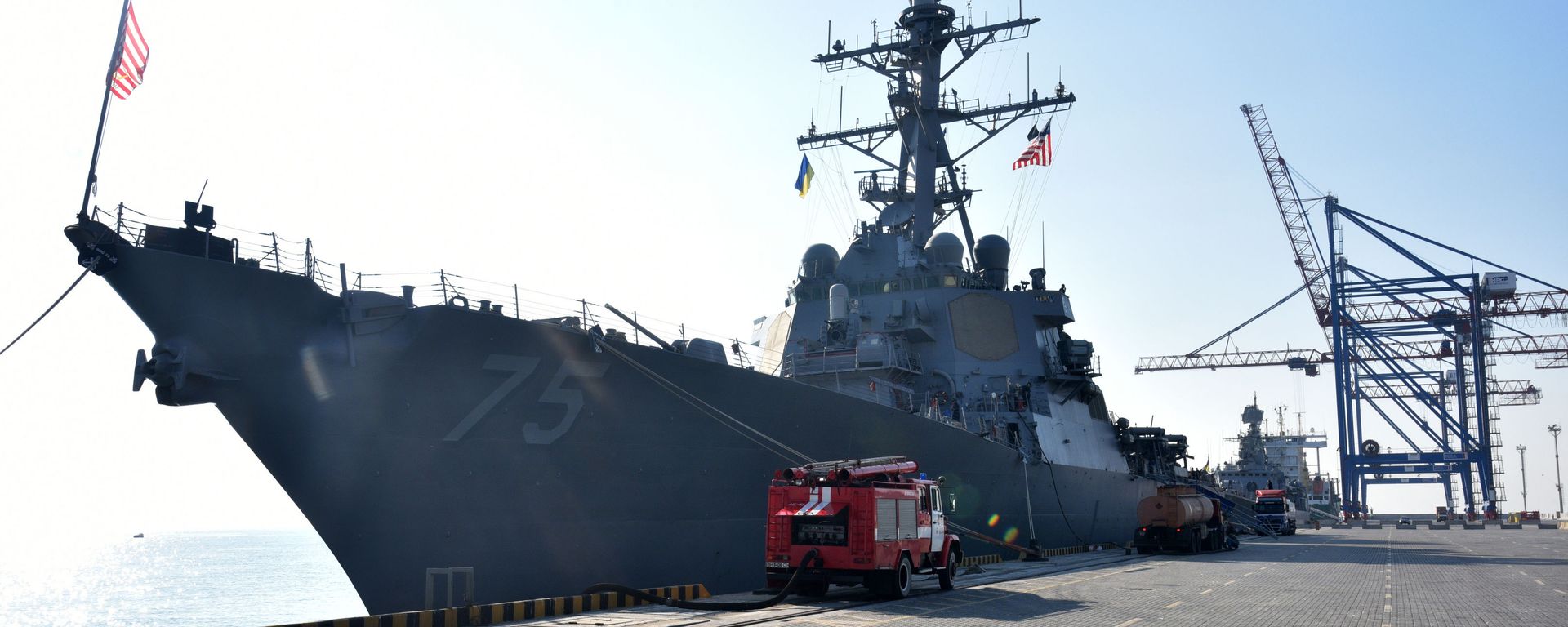 Украинско-американские военные учения Sea Breeze-2015 в Черном море - Sputnik Армения, 1920, 08.07.2021