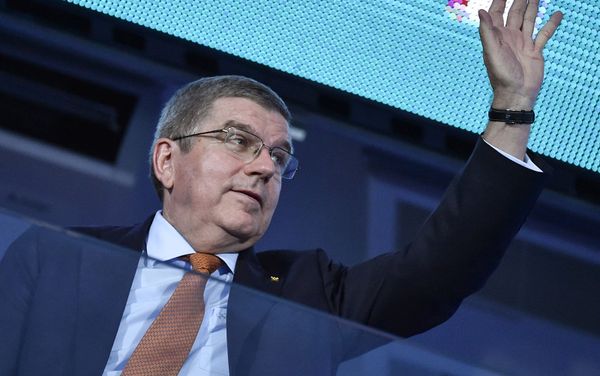 Глава МОК Томас Бах на торжественной церемонии закрытия Вторых Европейских игр (30 июня 2019). Минск - Sputnik Армения