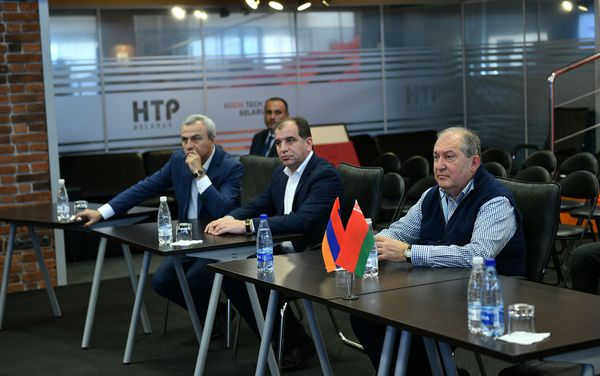 Արմեն Սարգսյանն այցելել է Բարձր տեխնոլոգիաների պարկ - Sputnik Արմենիա