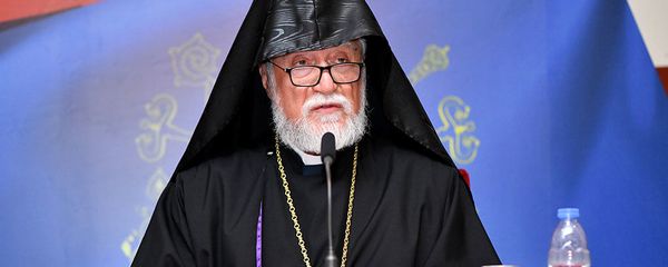 Католикос Великого Дома Киликии Арам Первый на открытии Всеармянского собрания армянской прессы (2 июля 2019). Антилиас Католикос Великого Дома Киликии Арам Первый на открытии Всеармянского собрания армянской прессы (2 июля 2019). Антилиас - Sputnik Արմենիա