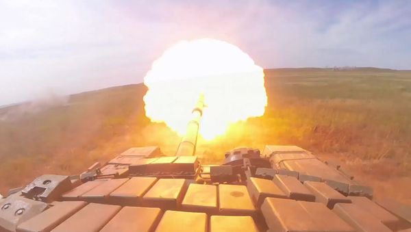 Семидневные танковые учения завершились на полигоне Чебаркуль под Челябинском - Sputnik Армения