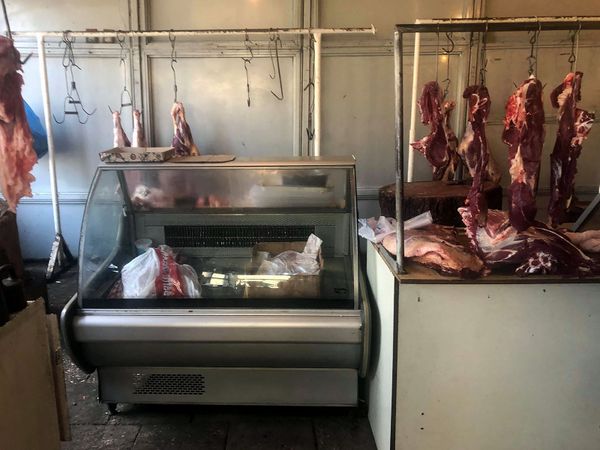 Ужас и кошмар: в Гюмри из Еревана нагрянуло начальство и закрыло мясные пассажи Ужас и кошмар: в Гюмри из Еревана нагрянуло начальство и закрыло мясные пассажи - Sputnik Армения