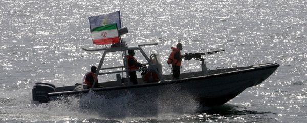 Сторожевой катер Корпуса Стражей Исламской революции (КСИР). Архивное фото - Sputnik Армения