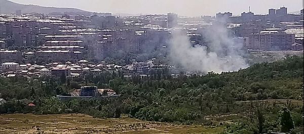 Пожар в Ботаническом саду (13 июля 2019). Ереван - Sputnik Արմենիա