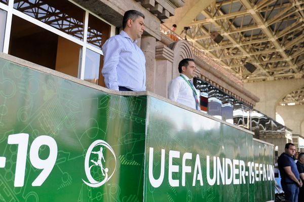 Футбольный матч ЧЕ U-19 между молодежными сборными Армении и Испании (14 июля 2019). Еревaн - Sputnik Армения
